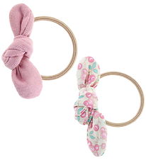 By Stær Elastic Hair Bands - 2-Pack - Leise - Rose Mix By Stær Elastic Hair Bands - 2-Pack - Leise - Rose Mix