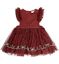 Hust and Claire Dress - HCKatinka Glitter - Teaberry