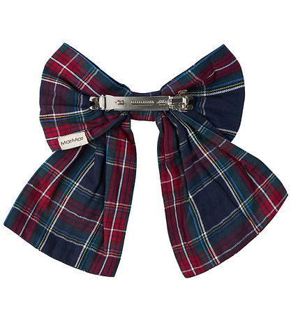 MarMar Hair Clip - Alina L - Pilot Navy Check MarMar Hair Clip - Alina L - Pilot Navy Check