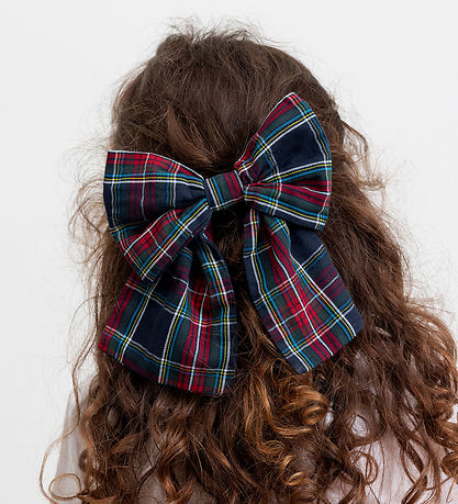 MarMar Hair Clip - Alina L - Pilot Navy Check MarMar Hair Clip - Alina L - Pilot Navy Check