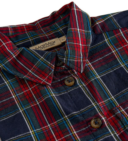 MarMar Skjorte - Tommy - Pilot Navy Sjekk