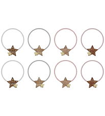 Mimi & Lula Elastic Hair Bands - 8-Pack - Starry Shimmer Mimi & Lula Elastic Hair Bands - 8-Pack - Starry Shimmer
