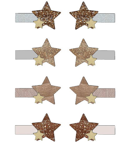 Mimi & Lula Hair clip - 8-Pack - Mini Starry Shimmer Mimi & Lula Hair clip - 8-Pack - Mini Starry Shimmer