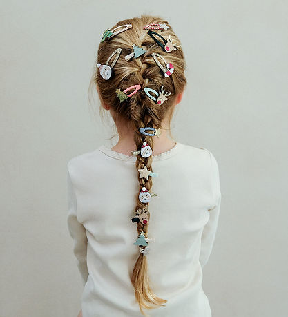 Mimi & Lula Hair Clips - 4-Pack - Rudolph & Candy Christmas Mimi & Lula Hair Clips - 4-Pack - Rudolph & Candy Christmas