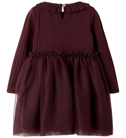 Lil' Atelier Kleid - NmfSolange - Catawba Grape Lil' Atelier Kleid - NmfSolange - Catawba Grape