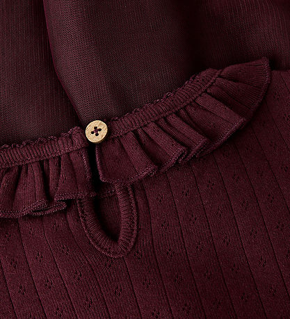 Lil' Atelier Kleid - NmfSolange - Catawba Grape