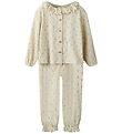 Lil' Atelier Pyjama Set - NmfGago - Turtledove/Floral Lil' Atelier Pyjama Set - NmfGago - Turtledove/Floral