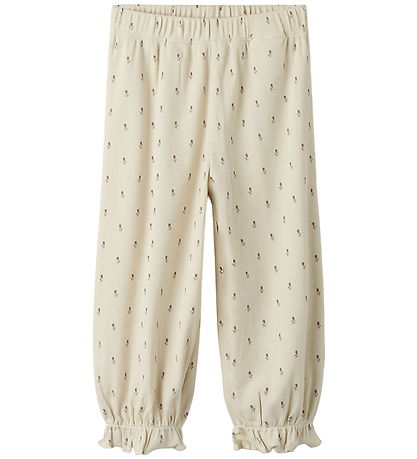 Lil' Atelier Pyjama Set - NmfGago - Turtledove/Floral Lil' Atelier Pyjama Set - NmfGago - Turtledove/Floral