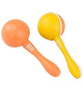 Tiger Tribe Maracas - Bioplastics - Yellow/Orange