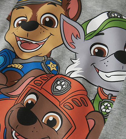 Name It Bluse - NmmNitin - Grey Melange