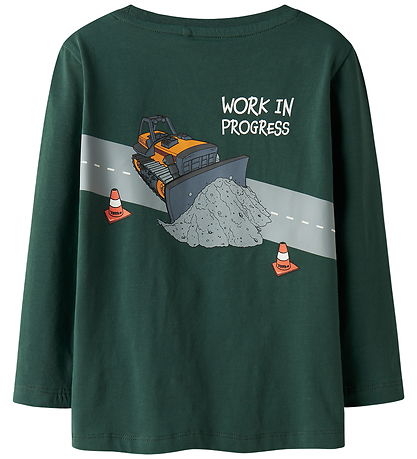 Name It Blouse - NmmOfek - Bistro Green