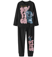 Name It Pyjama Set - 2 Parts - NkfOlina - Black Name It Pyjama Set - 2 Parts - NkfOlina - Black