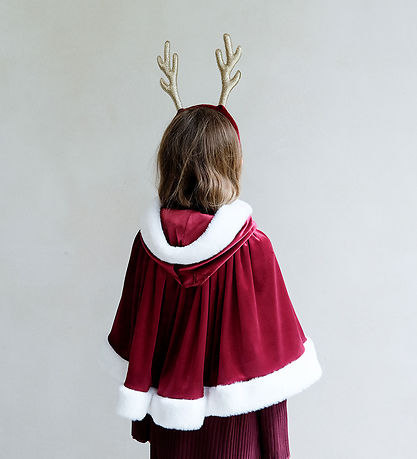 Mimi & Lula Cape - Mrs Claus - Red w. White Mimi & Lula Cape - Mrs Claus - Red w. White