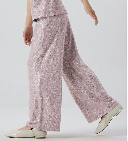 Name It Trousers - Wide - NkfDitsa - Mauve Mist Name It Trousers - Wide - NkfDitsa - Mauve Mist