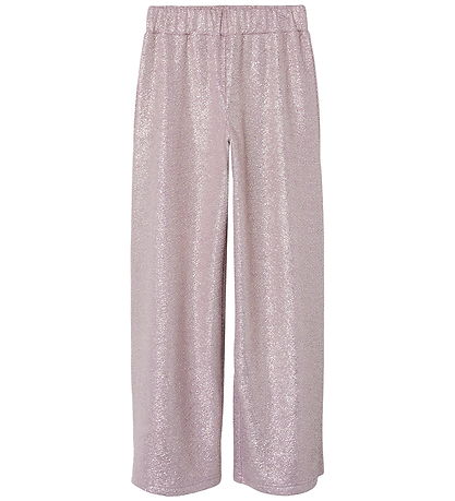 Name It Trousers - Wide - NkfDitsa - Mauve Mist