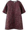 Name It Kleid - NkfLeo - Burgundy/Leo Name It Kleid - NkfLeo - Burgundy/Leo