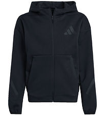 adidas Performance Cardigan - J Z.N.E.FZ - Black/Black