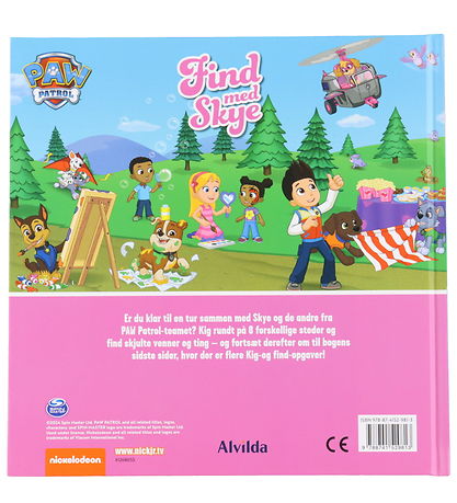 Alvilda Book - Paw Patrol - Look And Find Skye Alvilda Book - Paw Patrol - Look And Find Skye