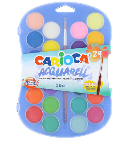 Carioca Aquarellfarbe - 24 Farben