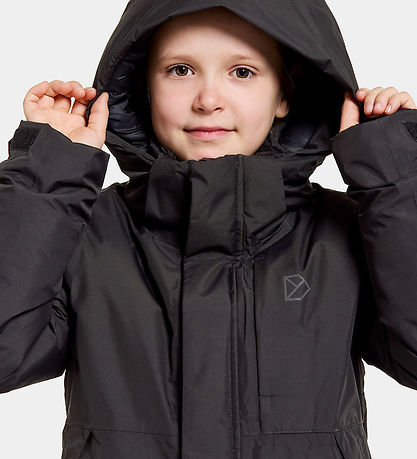 Didriksons Winter Coat - Porphyry - Black