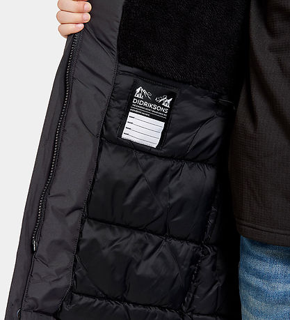 Didriksons Winter Coat - Porphyry - Black Didriksons Winter Coat - Porphyry - Black