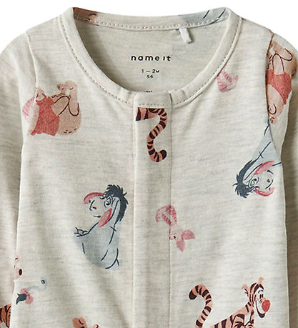 Name It Nightsuit - NbnOllu - Peyote Melange Name It Nightsuit - NbnOllu - Peyote Melange