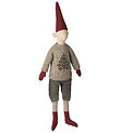 Maileg Tomte - Stl. 5 - Pojke m. Stickat Tröja Maileg Tomte - Stl. 5 - Pojke m. Stickat Tröja