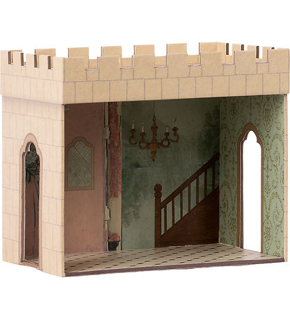 Salle du château Maileg - Souris - Beige