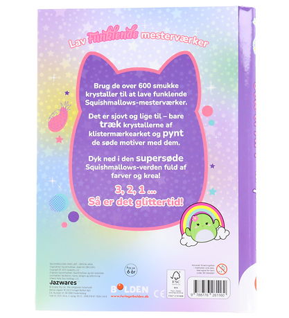 Forlaget Bolden Verkefnabók - Squishmallows Gimsteinn Art Forlaget Bolden Verkefnabók - Squishmallows Gimsteinn Art