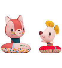 Lilliputiens Bath Toy - 4-Pack - Jeanne and Nina Bath play