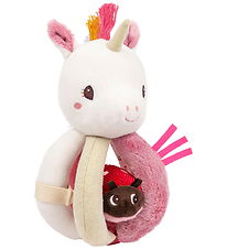 손잡이가 달린 Lilliputiens 딸랑이 - 유니콘 레나