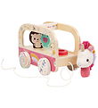 Lilliputiens Pull Along Toy - Lena Magic Twist Bus