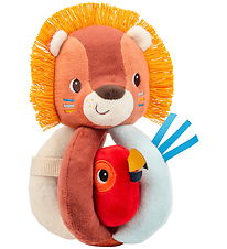 손잡이가 있는 Lilliputiens 딸랑이 - 라이온 잭