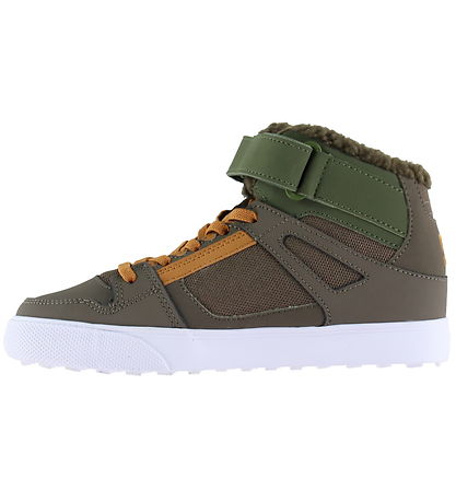 DC Winter Boots - Pure High-Top - Olive/Off White