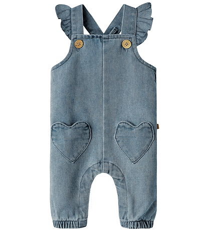Lil' Atelier Overalls - NbfLulia - Medium+ Blue Denim