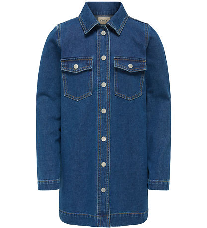 Kids Only Dress - KogBelle - Medium+ Blue Denim