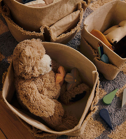 Ferm Living Geymslukarfa - Hokan - 18x18 cm - Natural