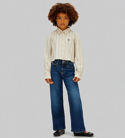 Jeans Calvin Klein - Jambe large - Authentic Blue Denim