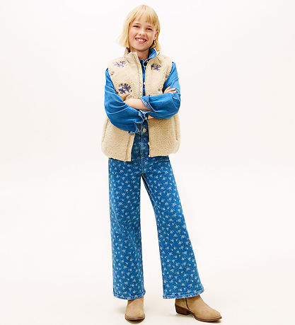 Jeans Tommy Hilfiger - Jambe large - Flower - Light Denim