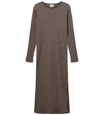 Sofie Schnoor Jurk - Faciliteit - Rib - Brown Striped