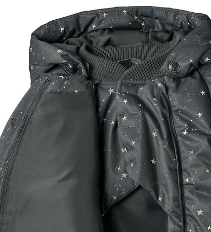 Wheat Vadderad jacka - Morgon - Black Sea Stjärnor