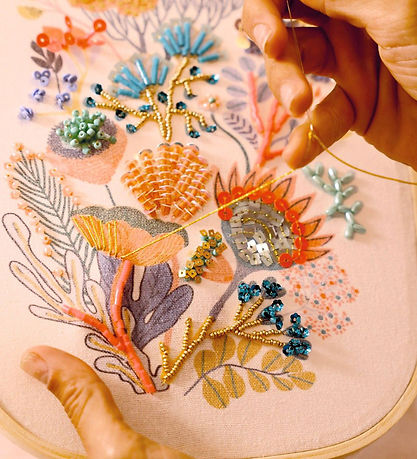 Djeco 공예 세트 - 아틀리에 58 - 구슬 자수