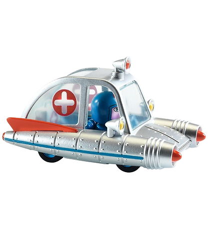 Djeco Auto - 7 cm - Hullut Moottorit - Space Ambulance