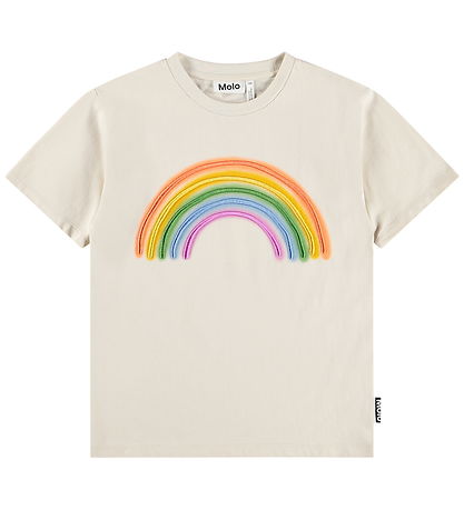 Molo T-shirt - Riley - Hazy Rainbow