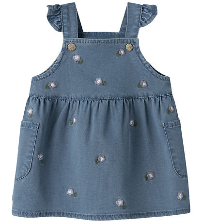 Name It Spencer - NbfSage - Denim Blue/Flower Innfelling