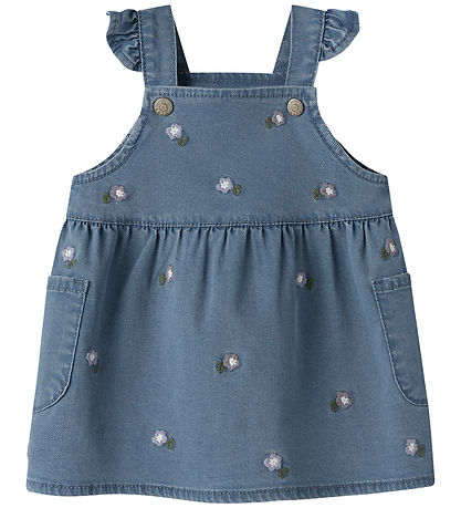 Name It Spencer - NbfSage - Denim Blue/Flower Innfelling