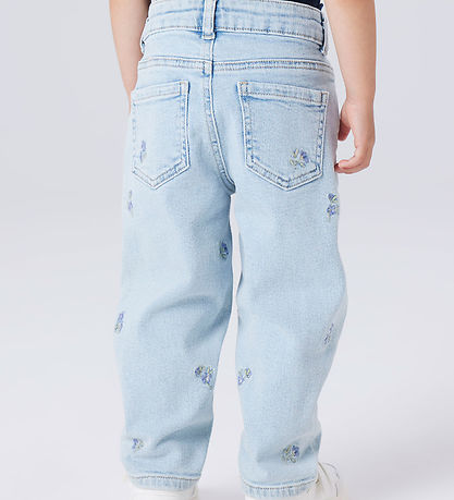 Name It Jeans - NmfBella - Light Blue Denim/Flower