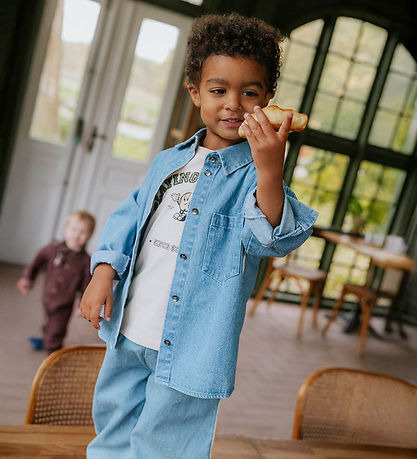 Fliink Shirt - Donny - Medium+ Denim Blue