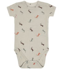 Hust and Claire Bodysuit s/s - HCBuller - Bamboo - Greene Stone