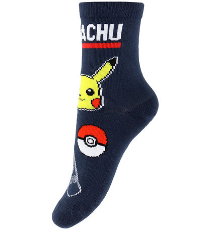 Name It Socks - 3-Pack - NmmSantiago - Pokémon - Navy Blazer